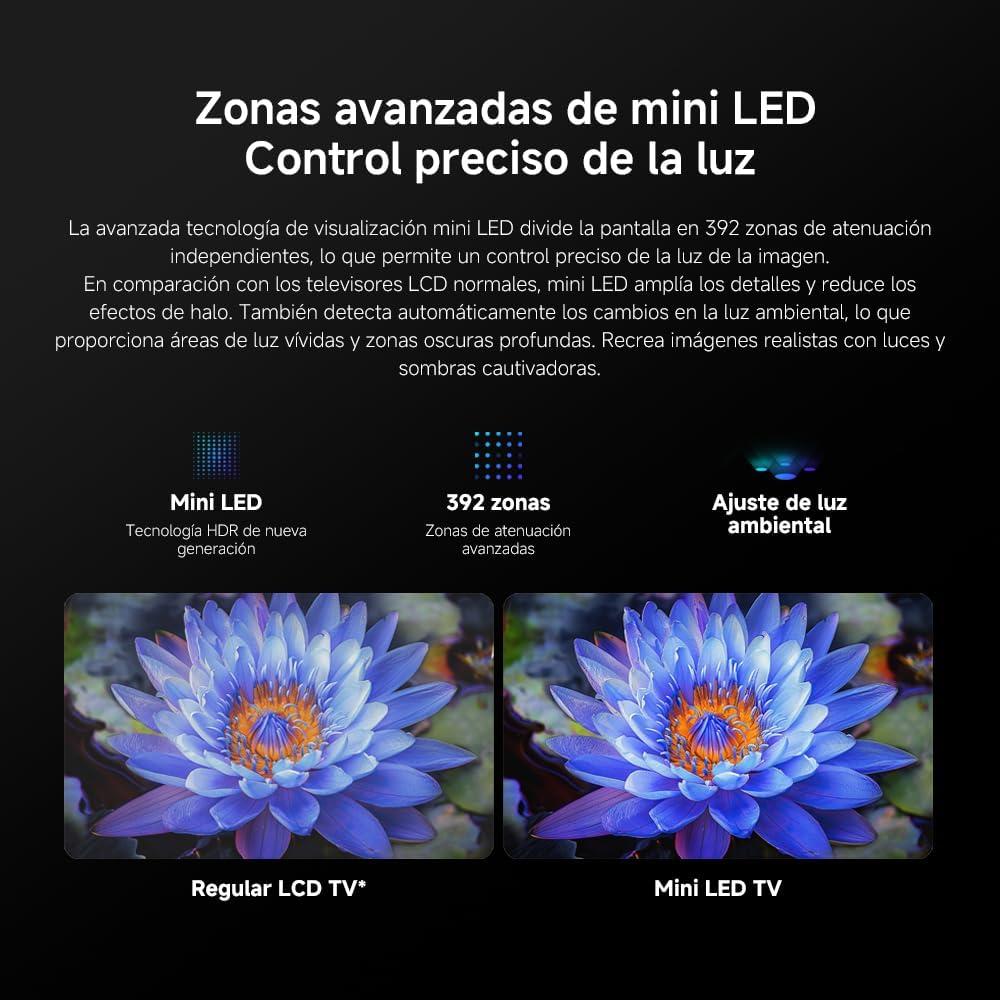 Televisor Xiaomi QLED TV S MiniLED 65 2025 65"/ Ultra HD 4K/ Smart TV/ WiFi - Imagem 4