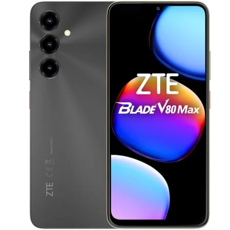 Smartphone ZTE Blade V80 Max 6.9" HD+ 120Hz 4GB RAM 128GB Câmara 50MP Preto