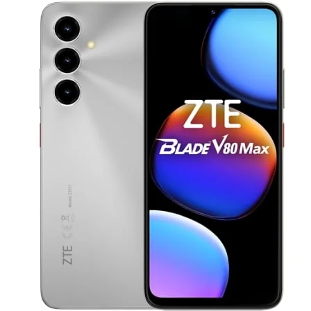 Smartphone ZTE Blade V80 Max 6.9" 120Hz 4GB 128GB 50MP 6000mAh Prateado