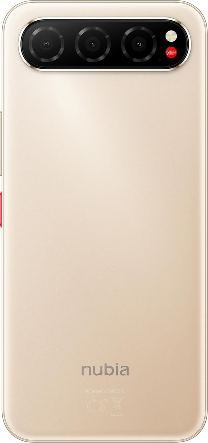 Smartphone ZTE Nubia Air 8GB/ 256GB/ 6.78"/ 5G/ Dourado - Imagem 4