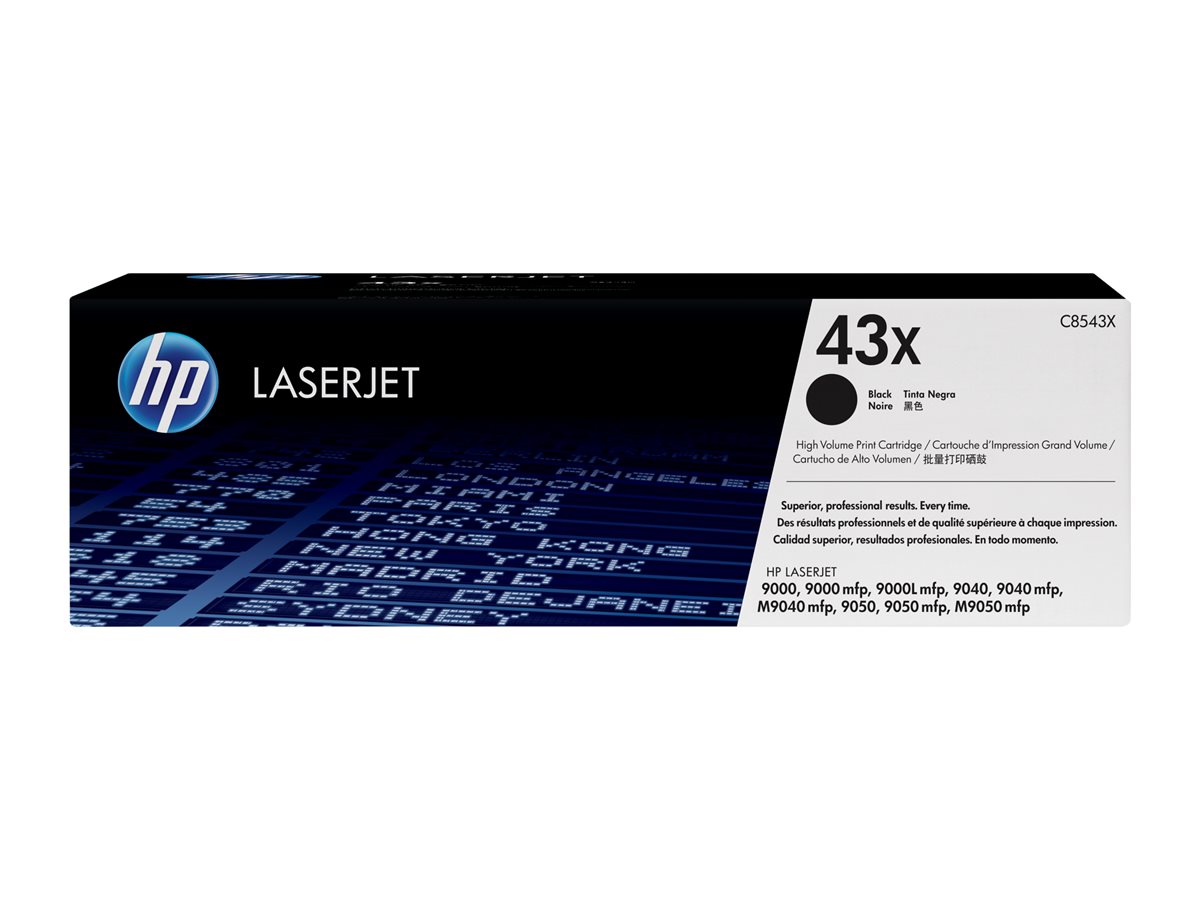 Cartucho Toner HP 43X C8543X Preto Alto Rendimento - Imagem 4