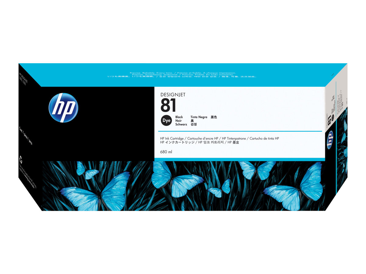 Tinteiro HP 81 DesignJet Original 680ml - Imagem 1