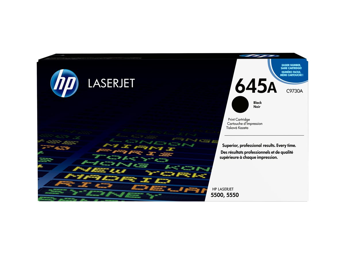 Cartucho de Toner HP 645A Preto Original - Imagem 3