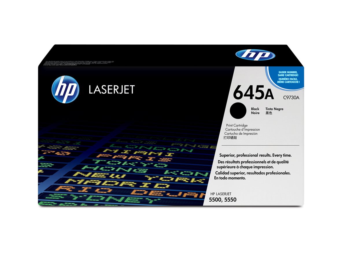 Cartucho de Toner HP 645A Preto Original - Imagem 4