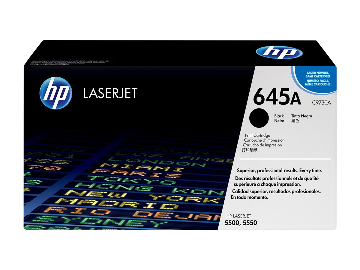 Cartucho de Toner HP 645A Preto Original - Imagem 2
