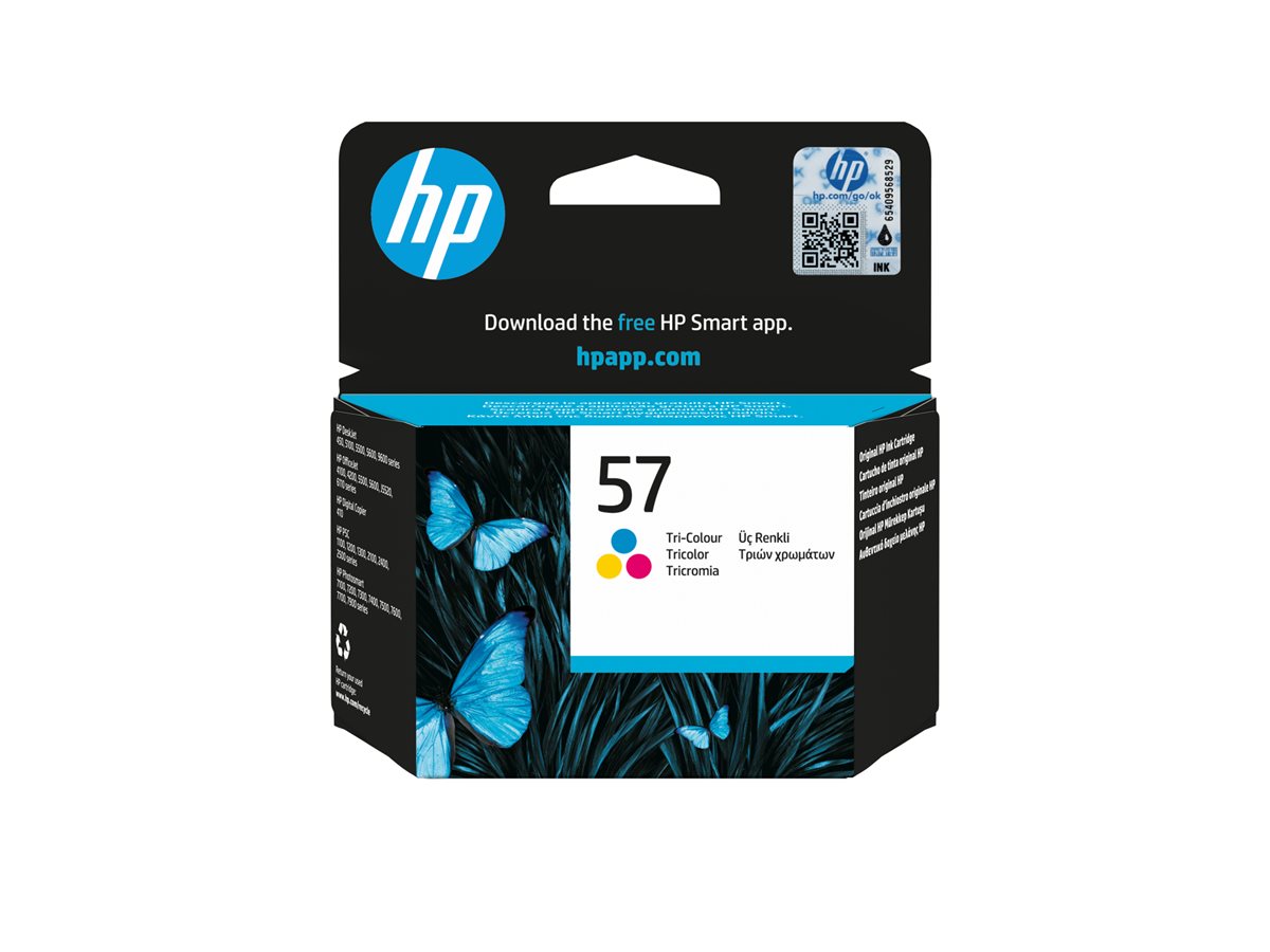 Tinteiro HP 57 Original Tricolor 17ml