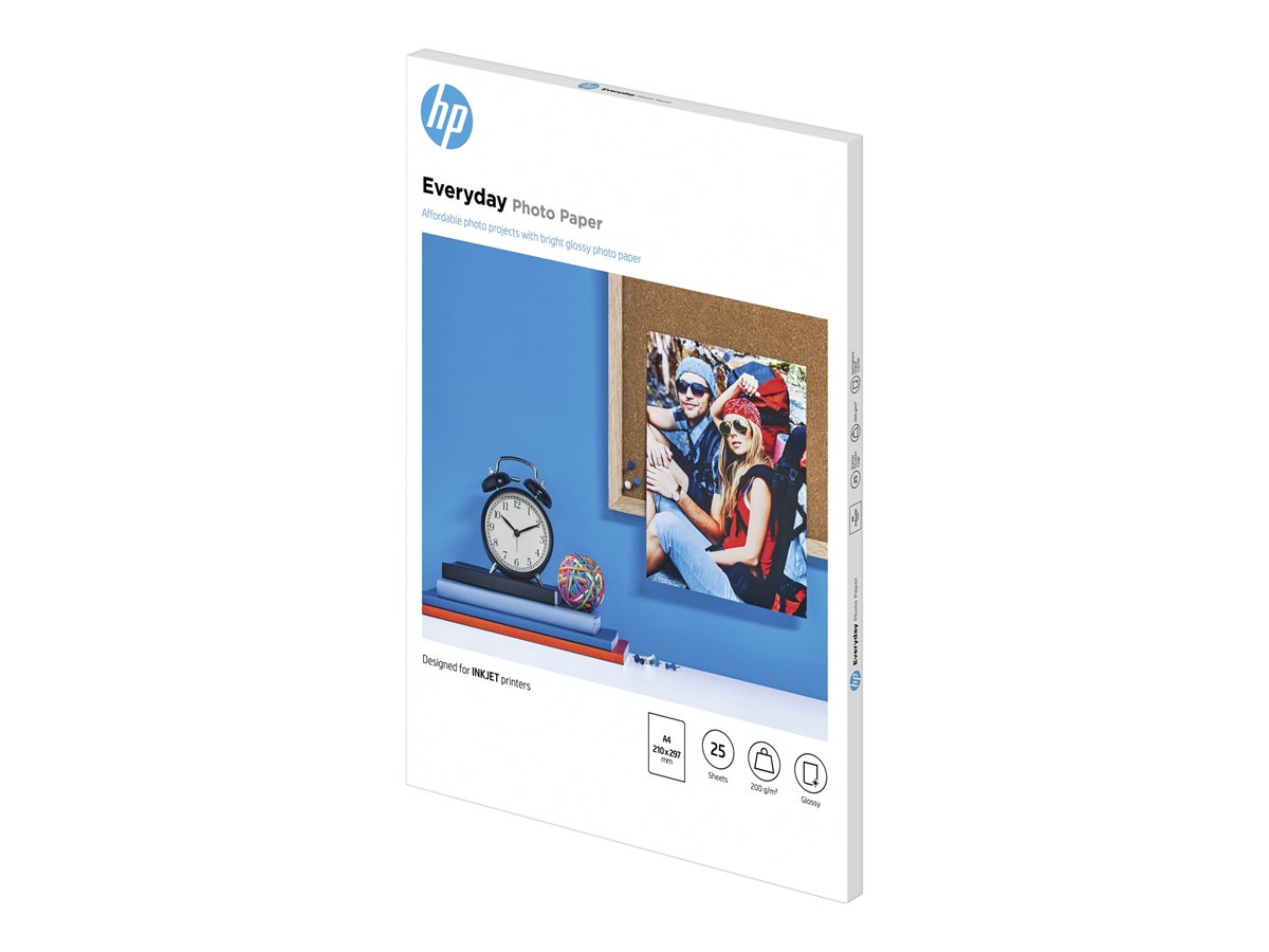 Papel Fotográfico HP Everyday Brilhante A4 25 Folhas - Imagem 5