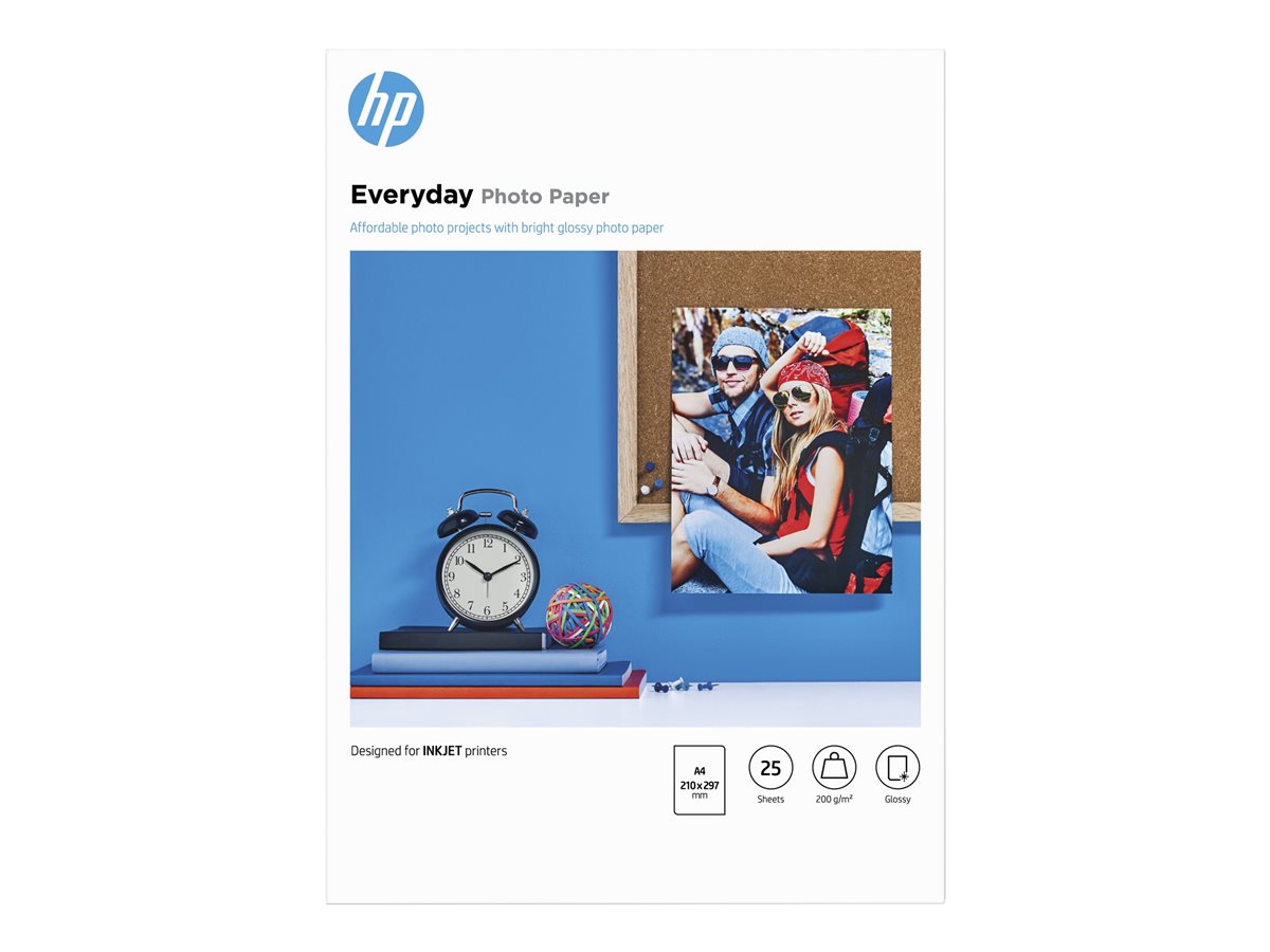 Papel Fotográfico HP Everyday Brilhante A4 25 Folhas - Imagem 6