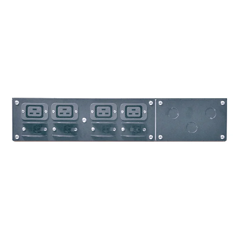 Painel de Bypass APC Service Bypass Panel AC 230V 4 Tomadas Rack 2U 19" Preto - Imagem 4