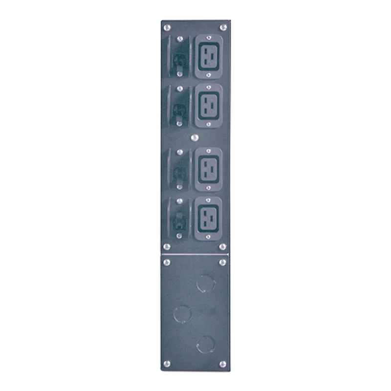 Painel de Bypass APC Service Bypass Panel AC 230V 4 Tomadas Rack 2U 19" Preto - Imagem 2