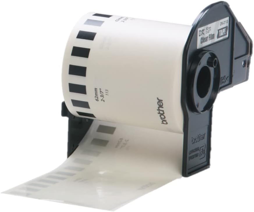 Rolo Contínuo Brother DK-22113 Transparente 62mm - Imagem 4