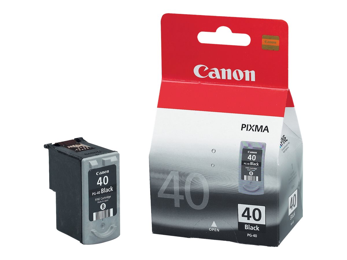 Tinteiro Canon PG-40BK Preto Alto Rendimento 16ml