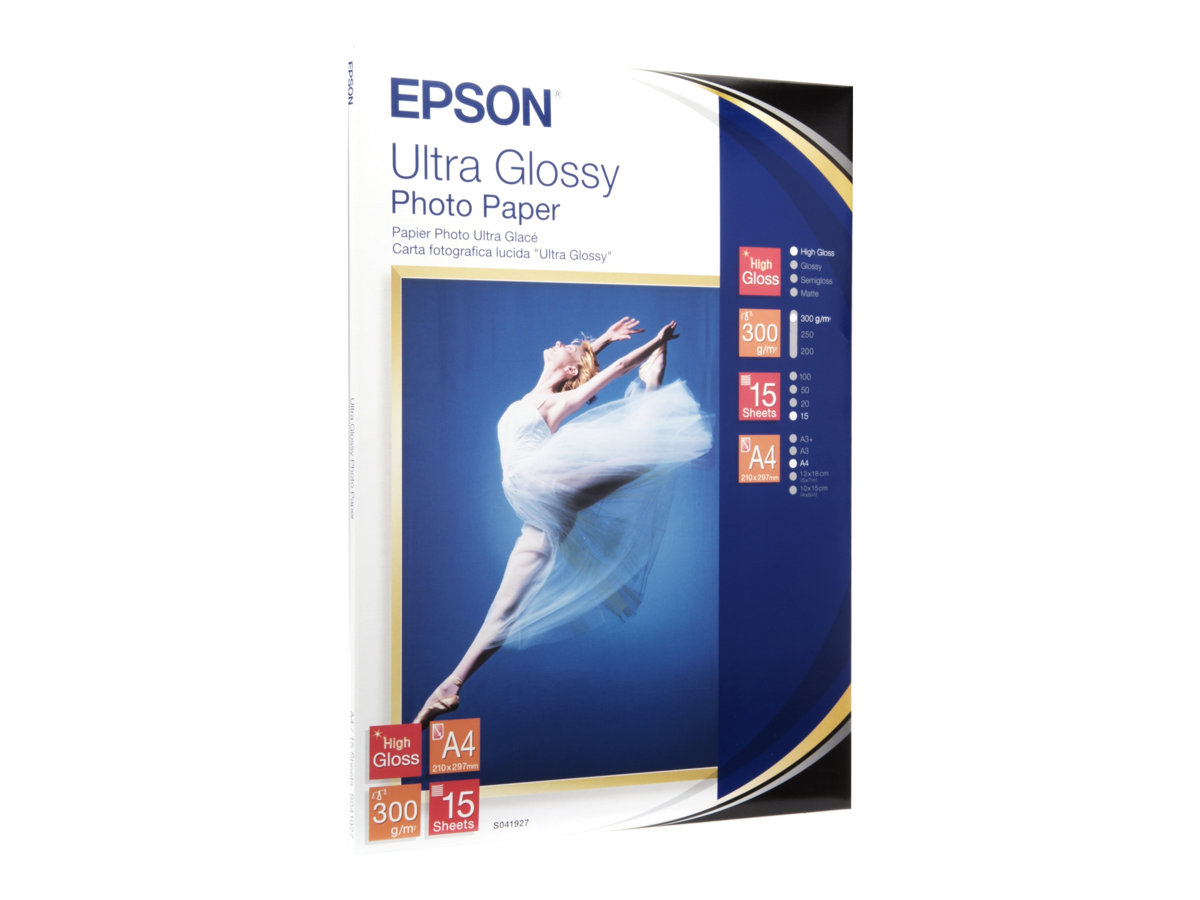 Papel Fotográfico Epson Ultra Glossy A4 15 fls - Imagem 2