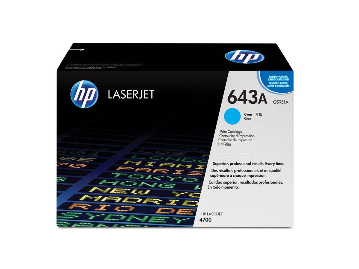 Cartucho Toner HP 643A Cyan Original - Imagem 4