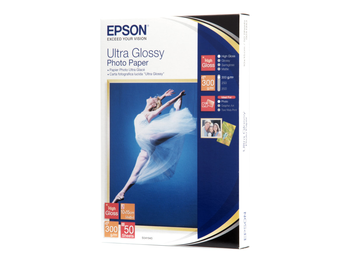 Papel Fotográfico Epson Ultra Glossy 10x15 cm 50 Folhas - Imagem 2