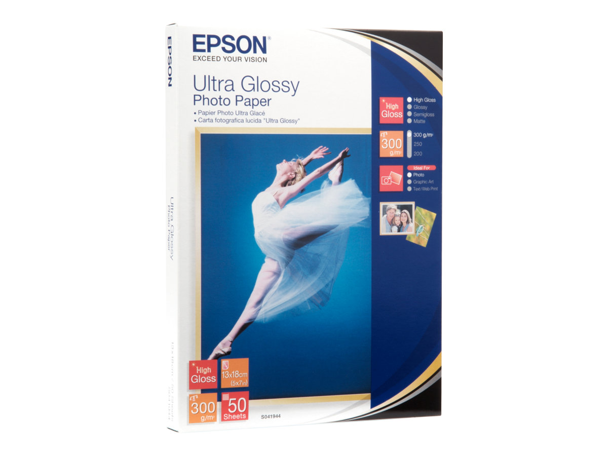 Papel Fotográfico Epson Ultra Brilhante 13x18 cm 50 Folhas - Imagem 2