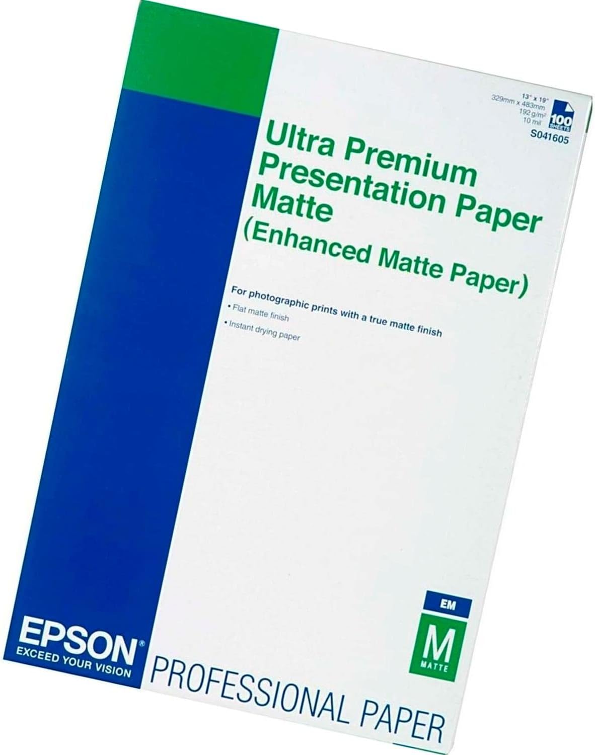 Papel Epson Enhanced Mate A3+ 100 Folhas - Imagem 3