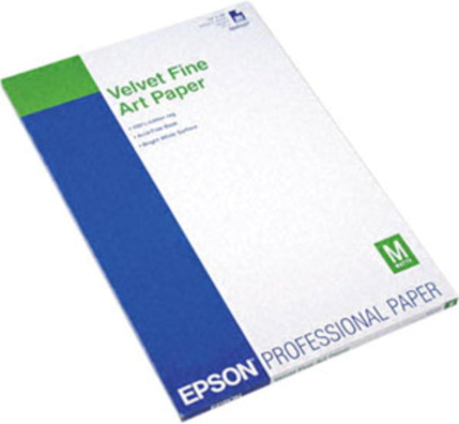Papel Epson Fine Art Velvet A3 Plus 20 Folhas - Imagem 2