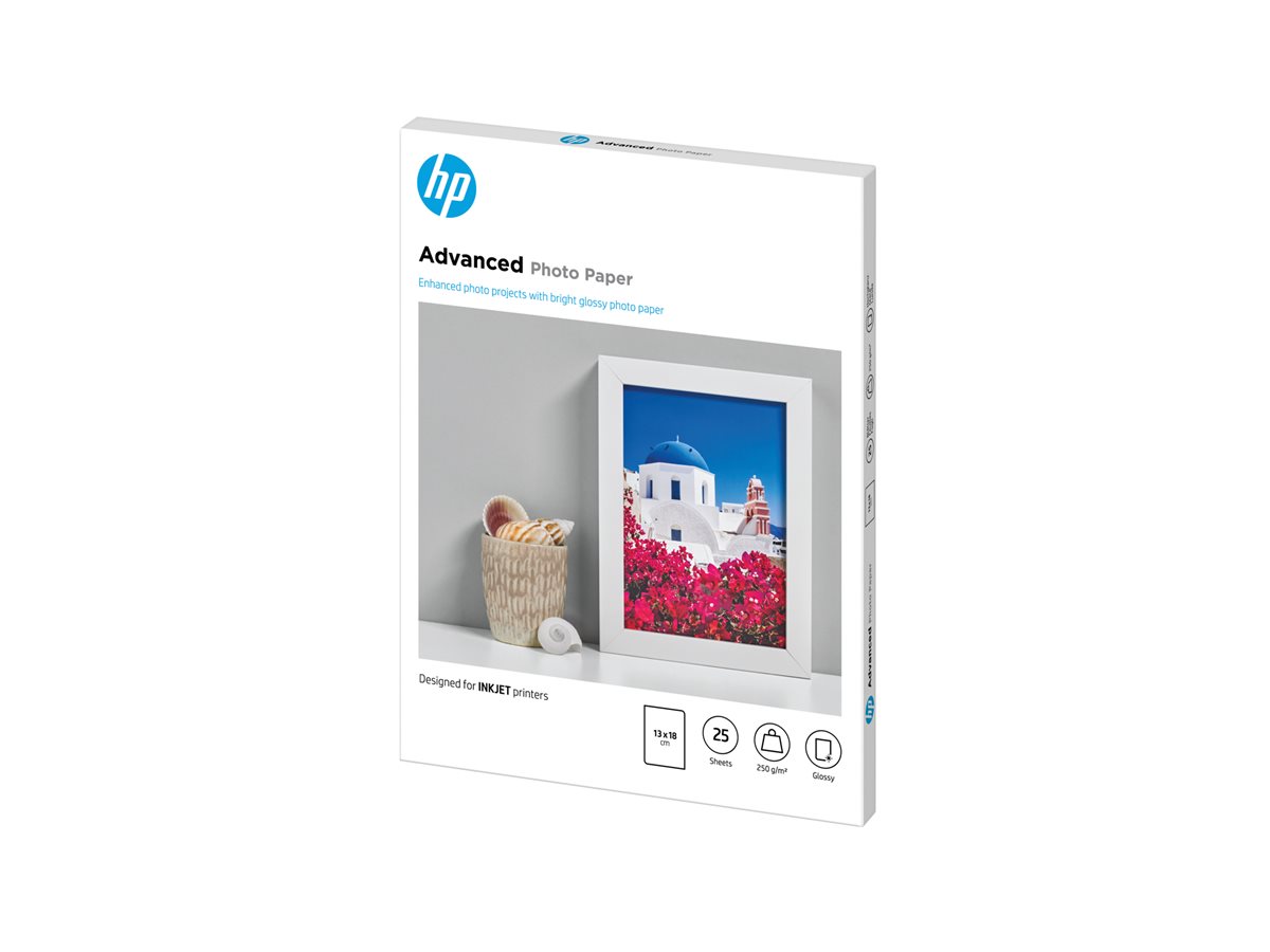 Papel Fotográfico HP Advanced 13x18 cm Brilhante 25 Folhas - Imagem 2