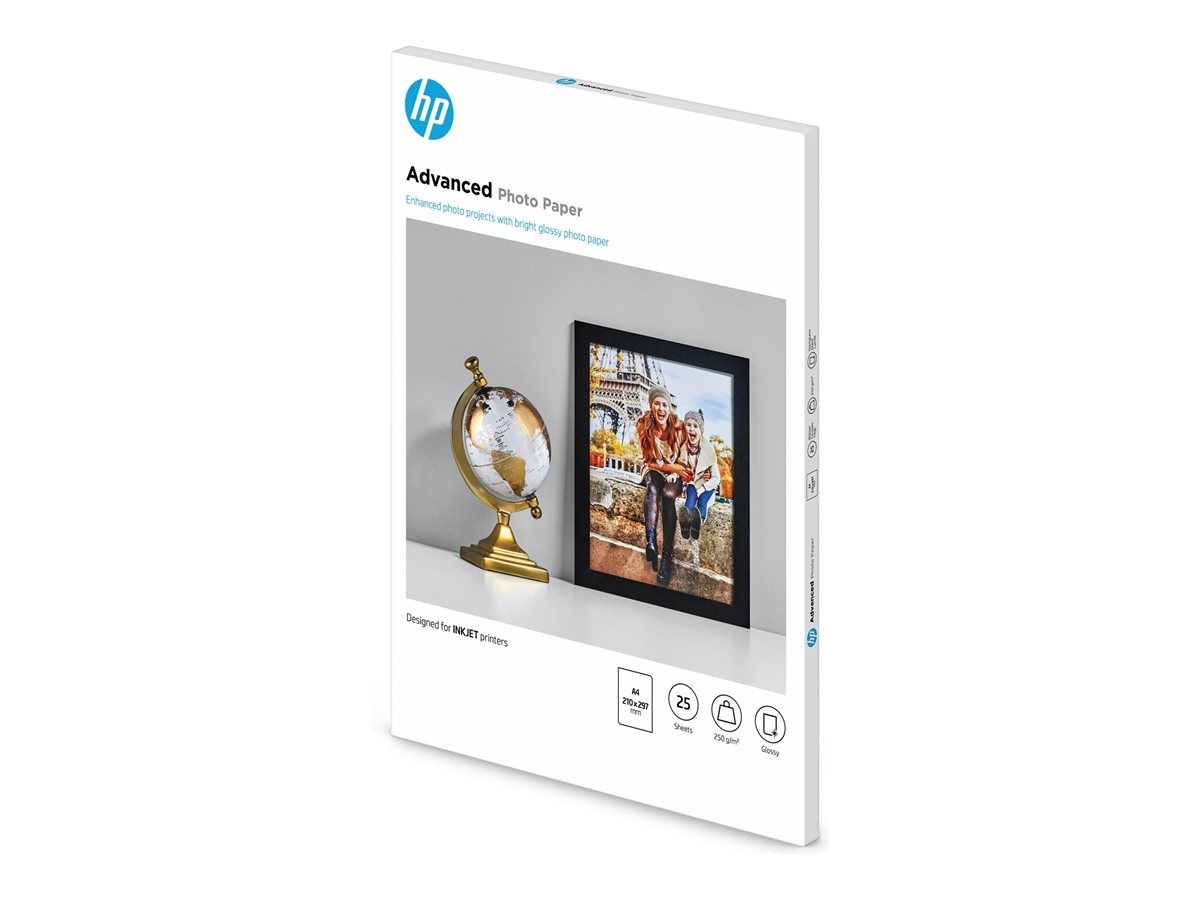 Papel Fotográfico HP Avançado Brilhante A4 25 Folhas - Imagem 2