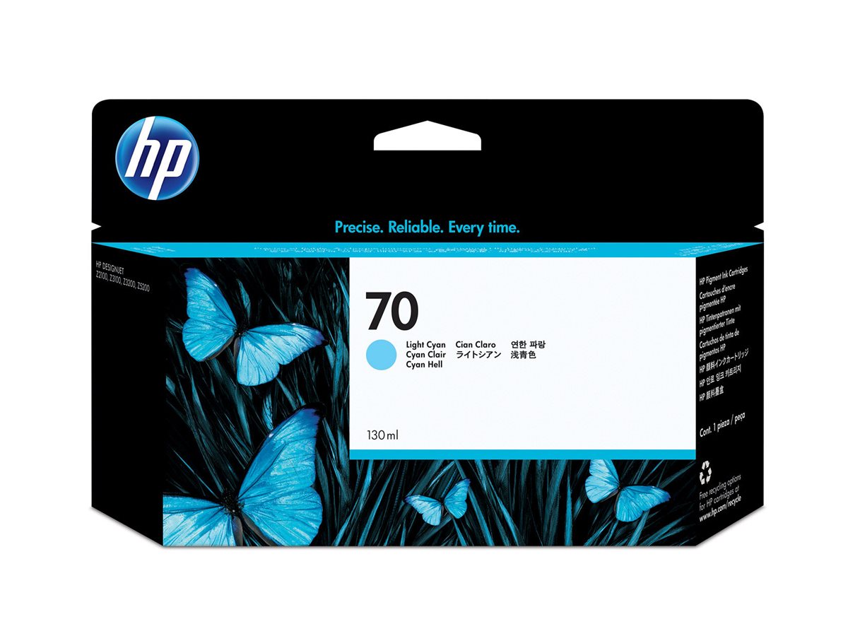 Tinteiro HP 70 130 ml Ciano Claro - Imagem 7