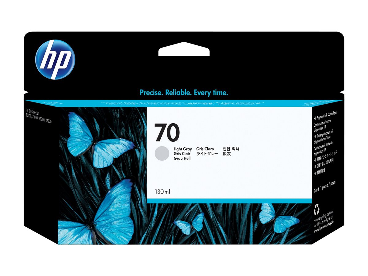 Tinteiro HP 70 Cinza Claro Original 130ml - Imagem 4