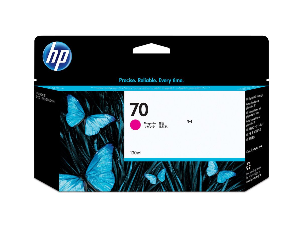 Tinteiro HP 70 Magenta 130ml Original - Imagem 2