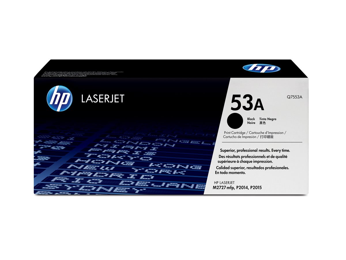 Cartucho Toner HP 53A Preto Original - Imagem 4