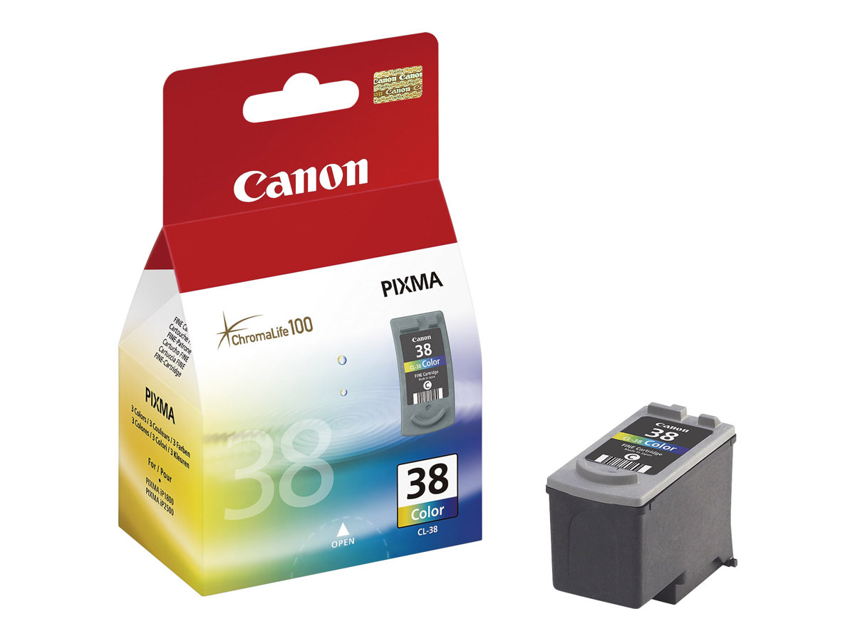 Tinteiro Canon CL-38 Cor Original 9 ml - Imagem 4