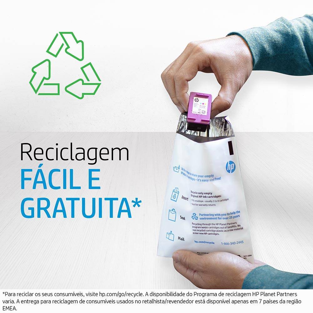 Tinteiro HP 72 DesignJet Cyan 130 ml Original - Imagem 8
