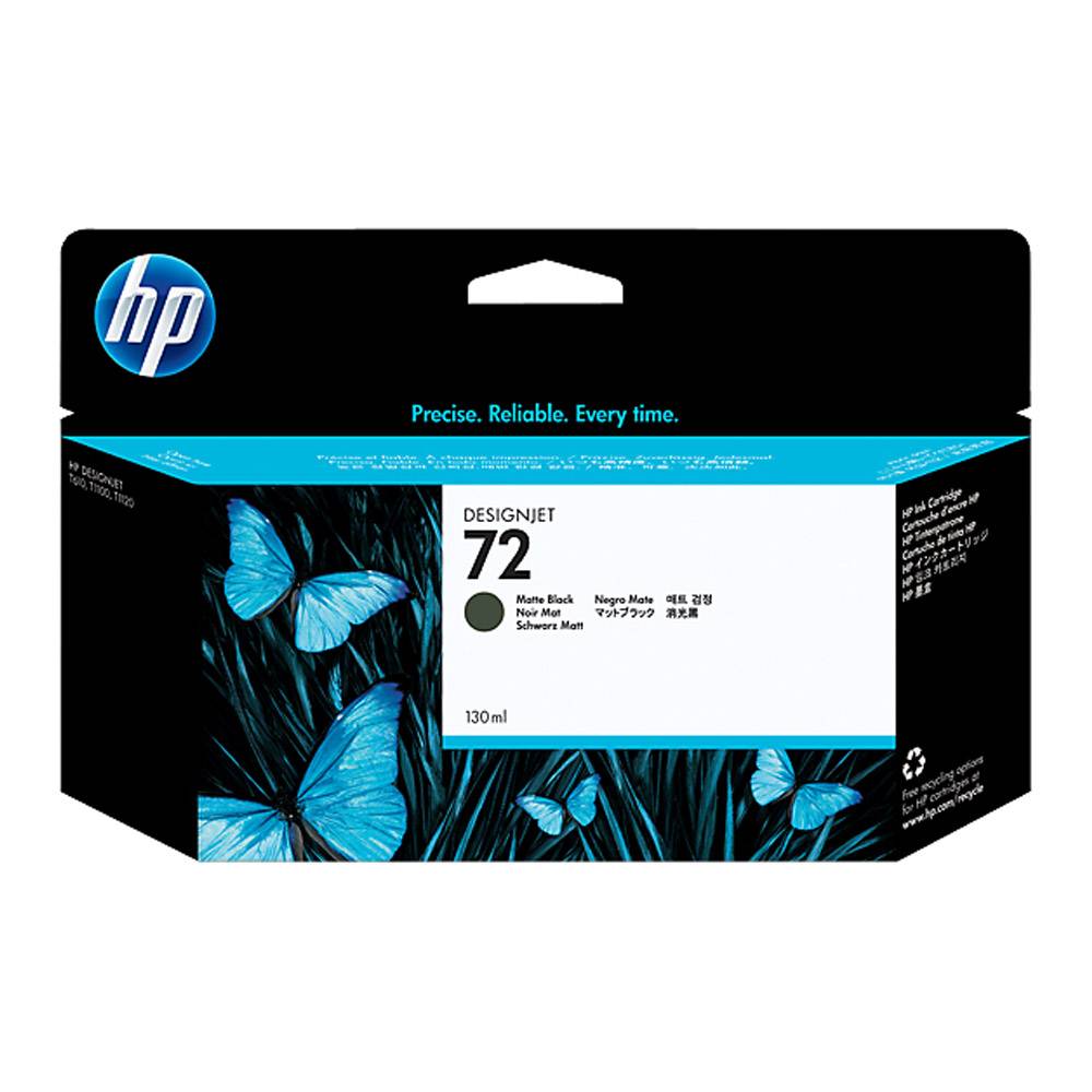Tinteiro HP 72 Original Preto Opaco 130 ml