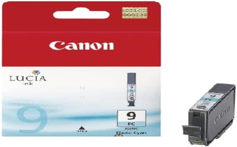 Tinteiro Canon PGI-9PC Foto Ciano Original 14ml para PIXMA Pro9500 - Imagem 1