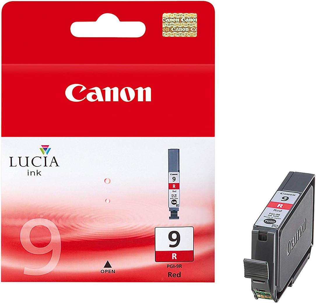 Tinteiro Canon PGI-9R Vermelho 14ml Original para PIXMA Pro9500 - Imagem 1