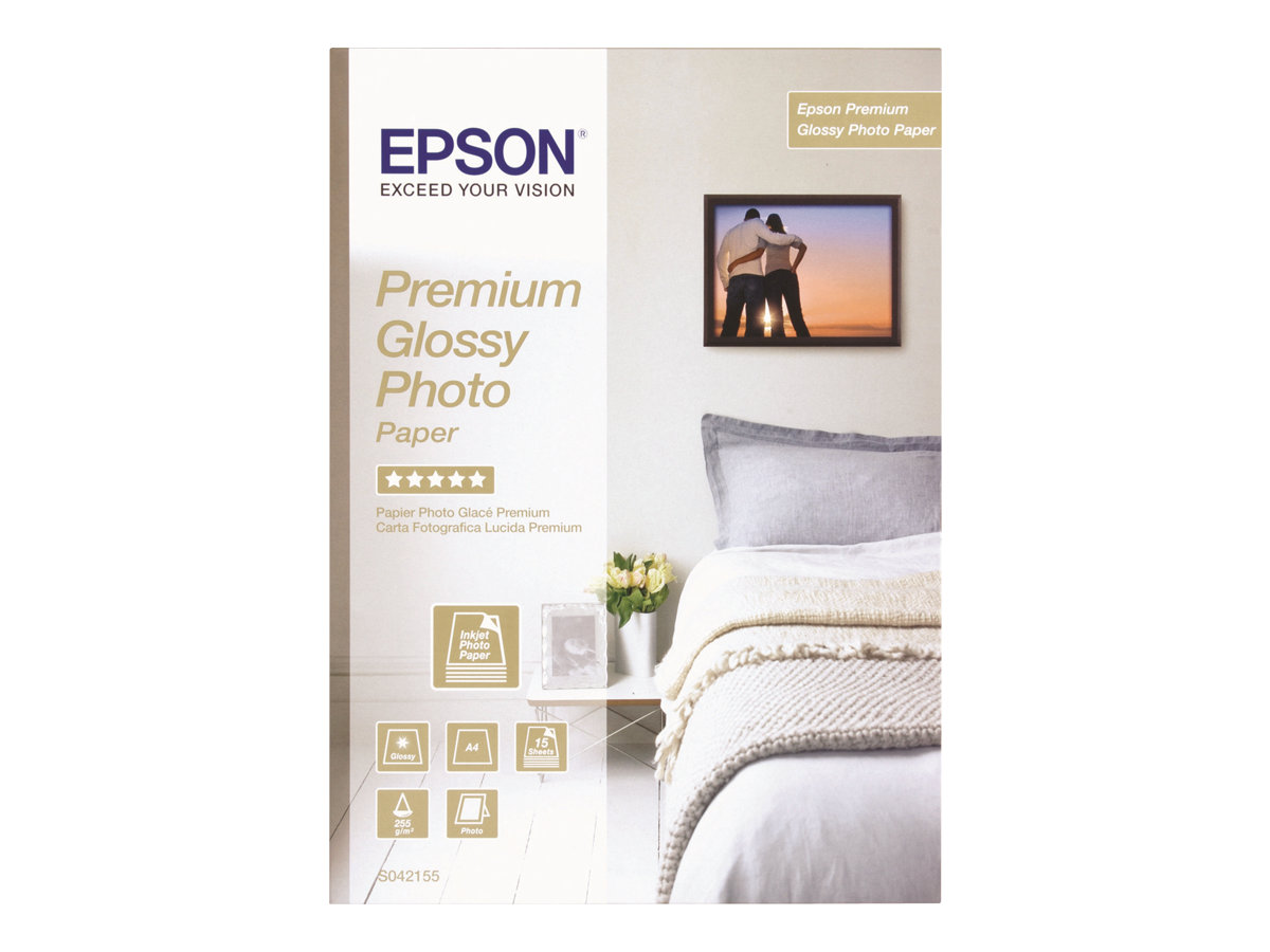 Papel Fotográfico Premium Glossy Epson Brilhante 10x15 cm 40 Folhas - Imagem 3