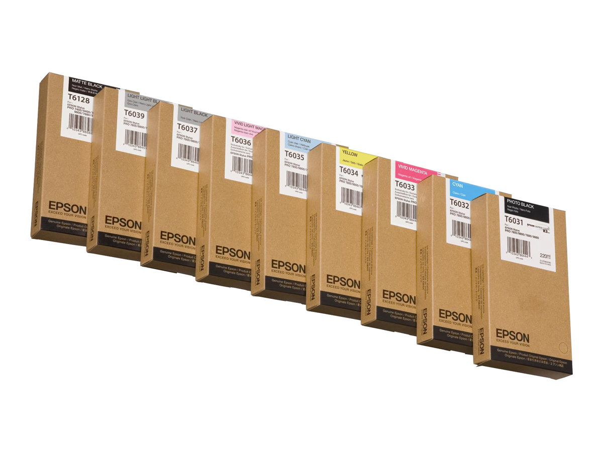 Tinteiro Epson T6035 Cyan Claro 220ml Original