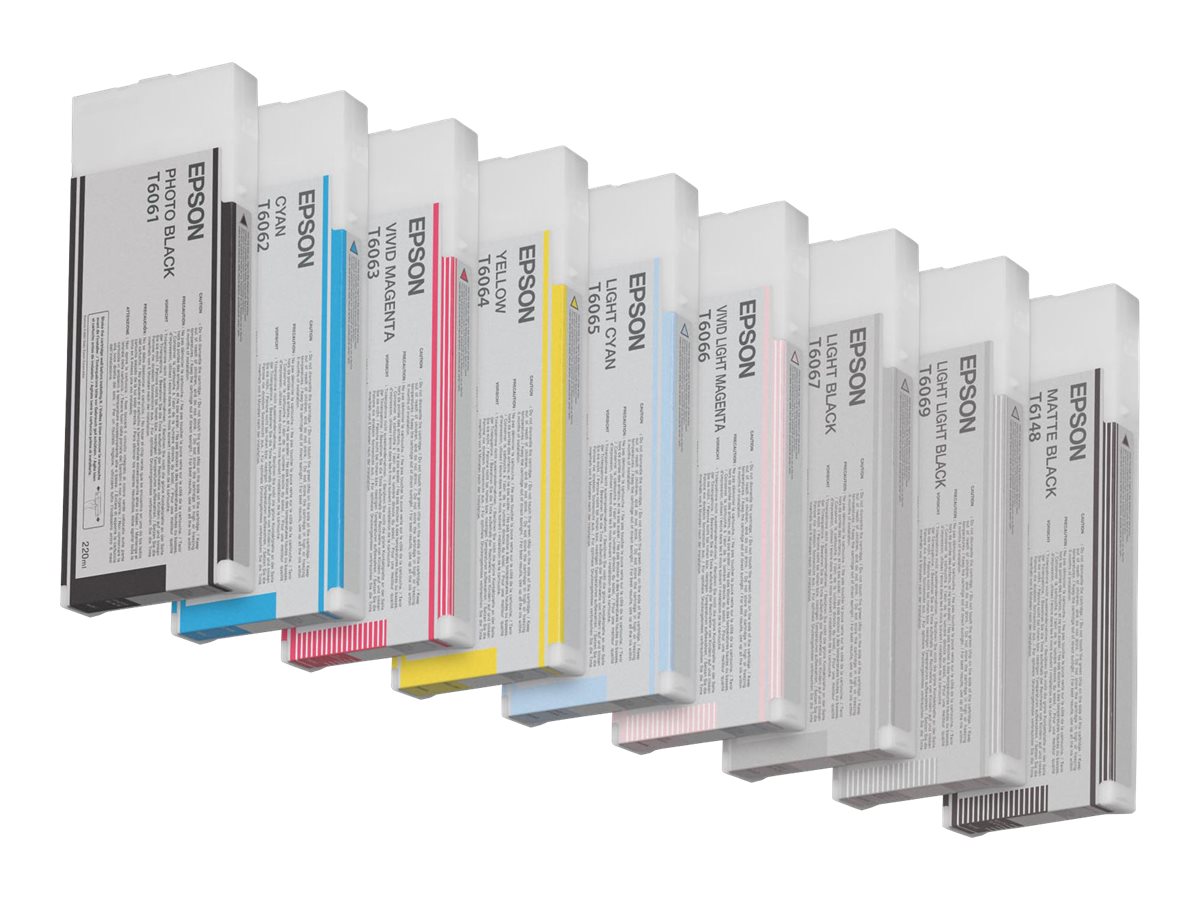 Tinteiro Epson T6065 220 ml Ciano Claro Original - Imagem 2