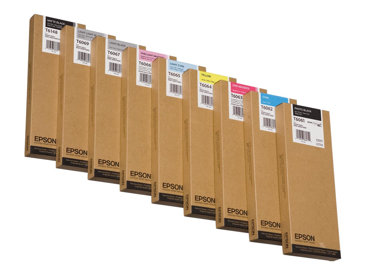 Tinteiro Epson T6069 220ml Preto Claro Original