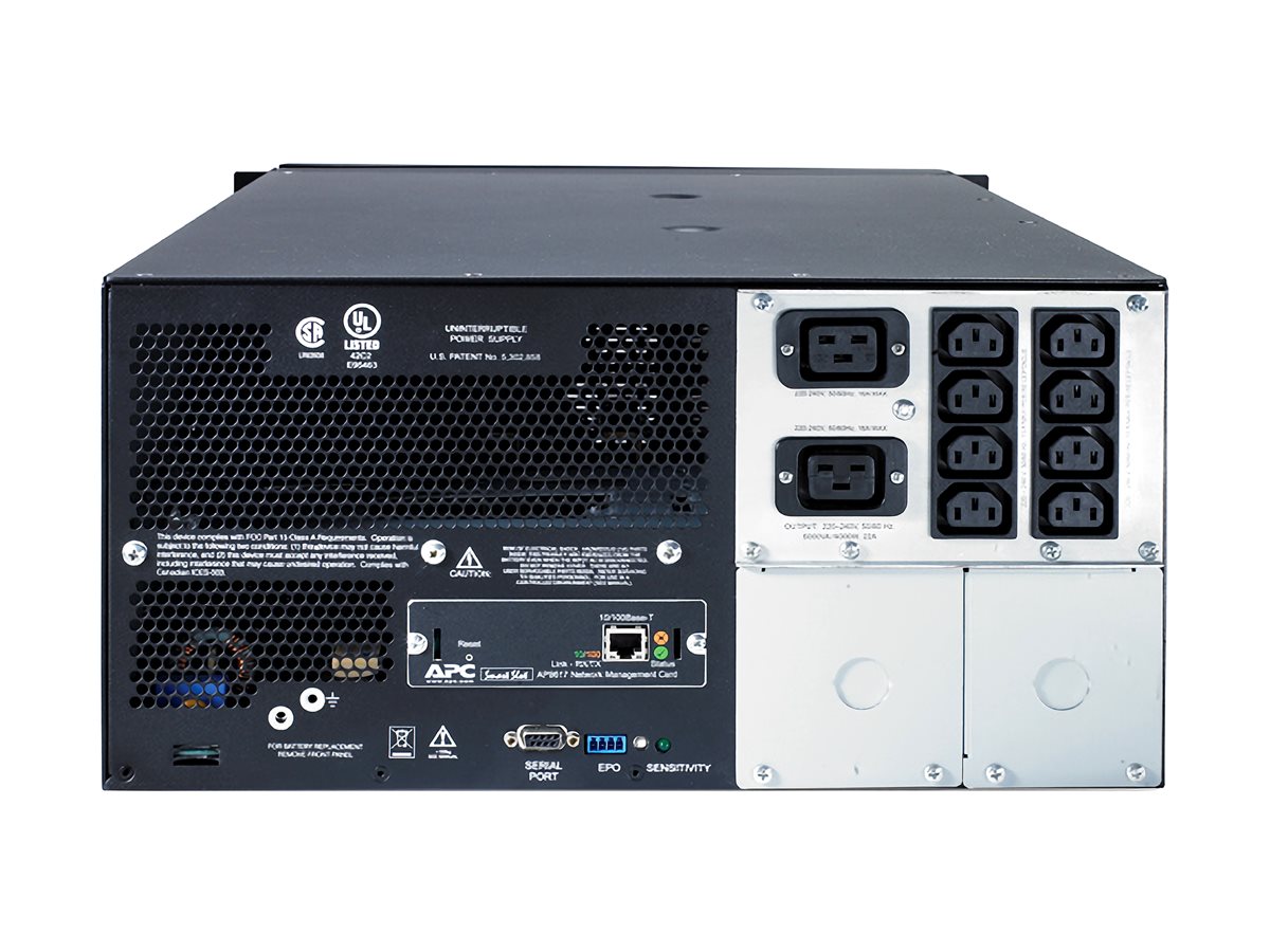 UPS APC Smart-UPS 5000 VA Rack 5U Preto - Imagem 4