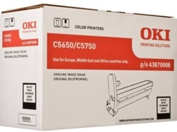 Kit de Tambor OKI Preto Original - Imagem 2