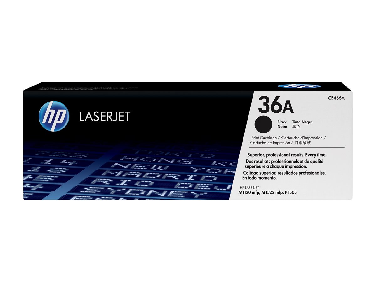 Cartucho Toner HP 36A Original Preto - Imagem 5