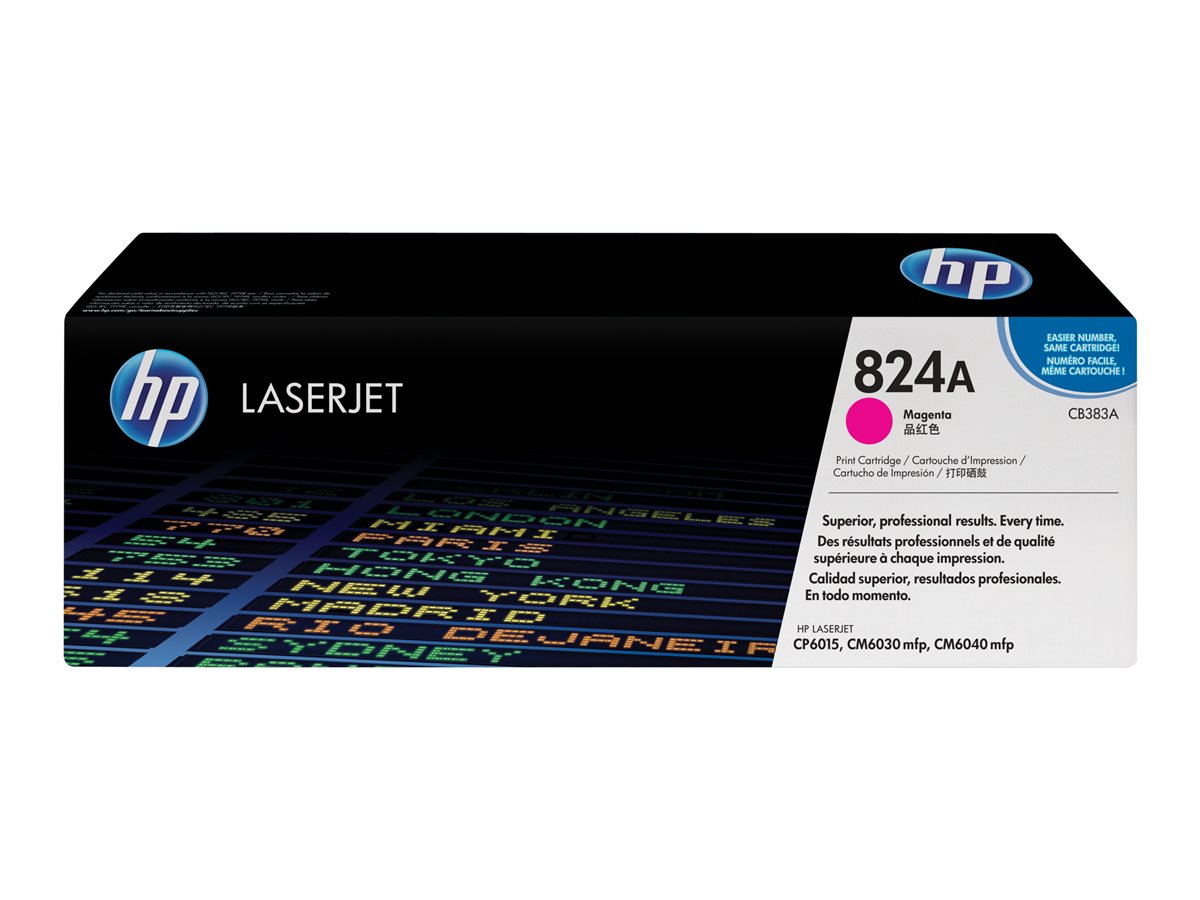Cartucho de Toner HP 824A Magenta - Imagem 3