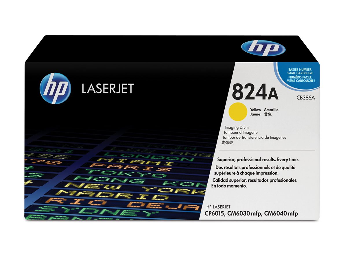 Kit de Tambor HP 824A Amarelo Original - Imagem 2