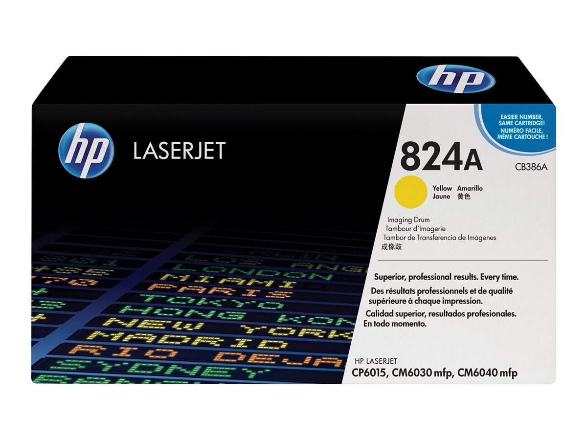 Kit de Tambor HP 824A Amarelo Original - Imagem 3
