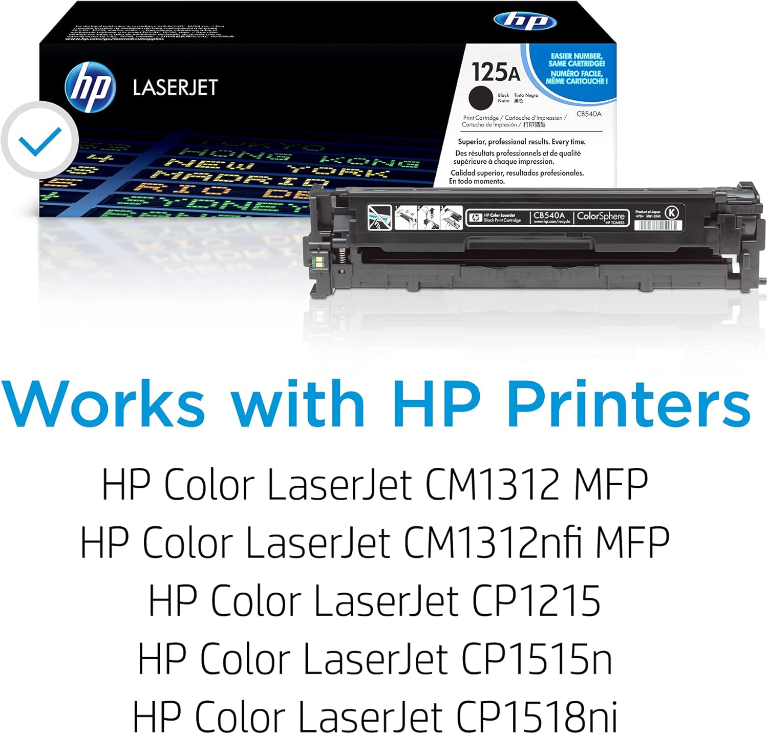 Toner Original HP 125A Preto - Imagem 2