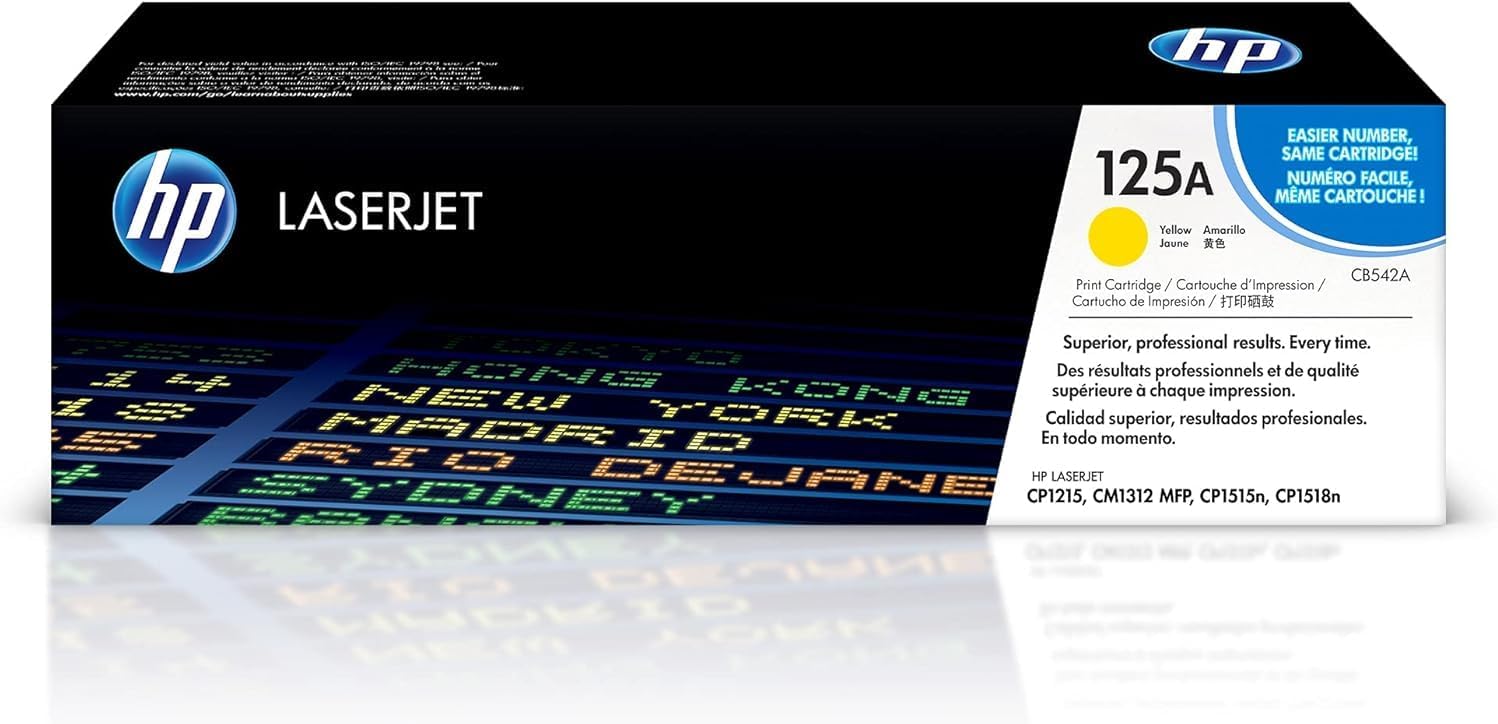 Cartucho de Toner HP 125A Original Amarelo