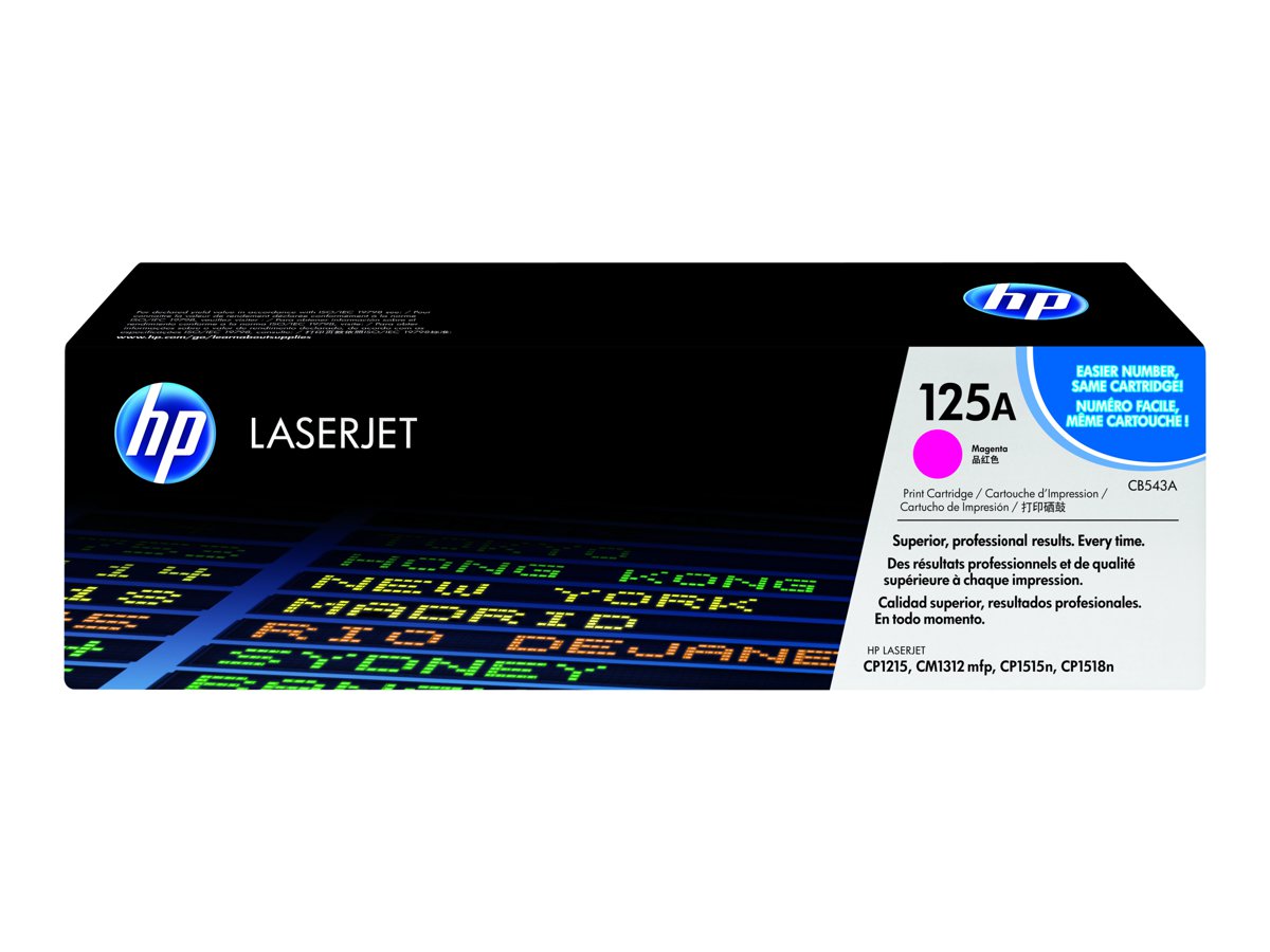 Cartucho Toner HP 125A Original Magenta