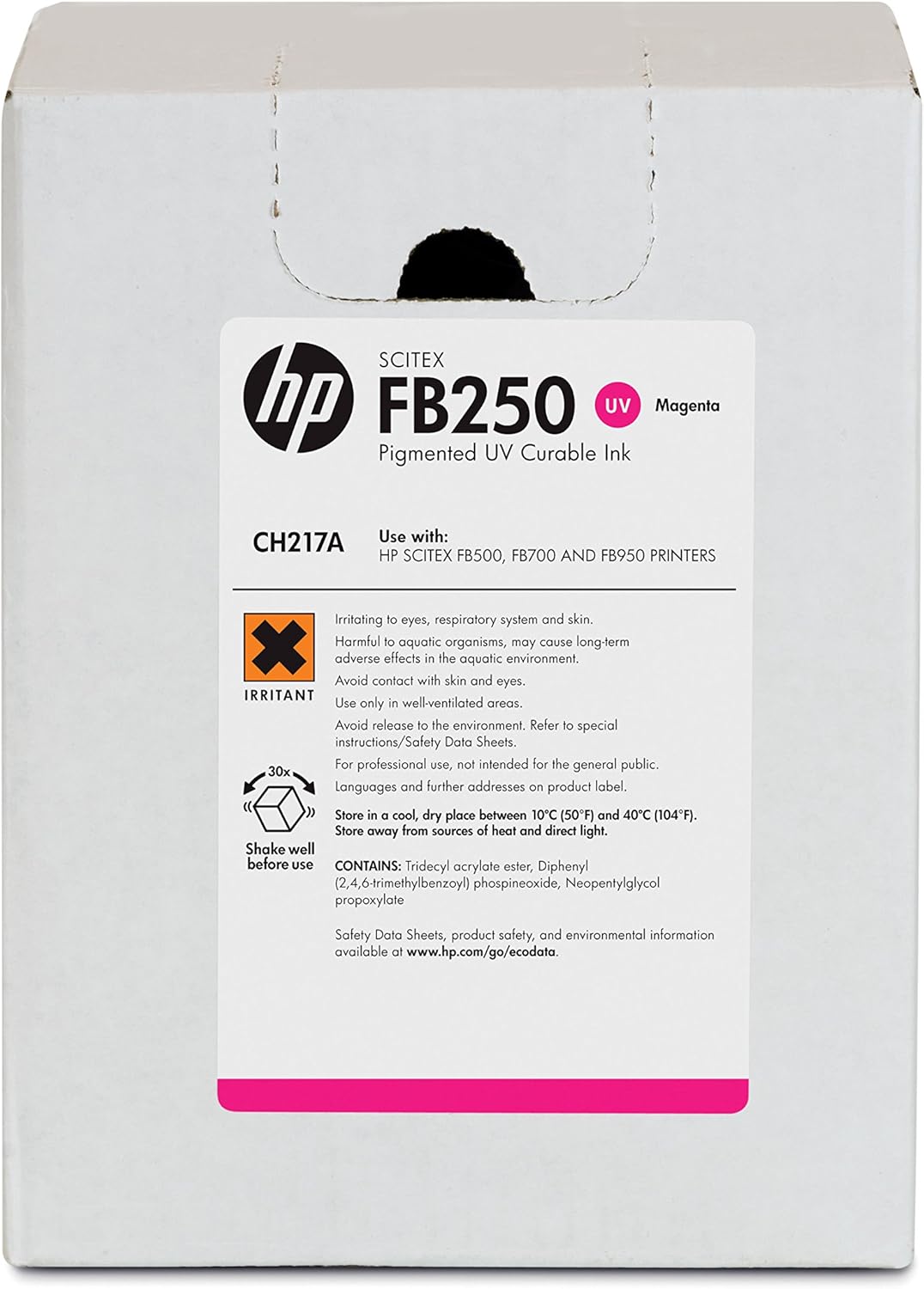 Tinta HP FB250 3L Magenta Original - Imagem 2
