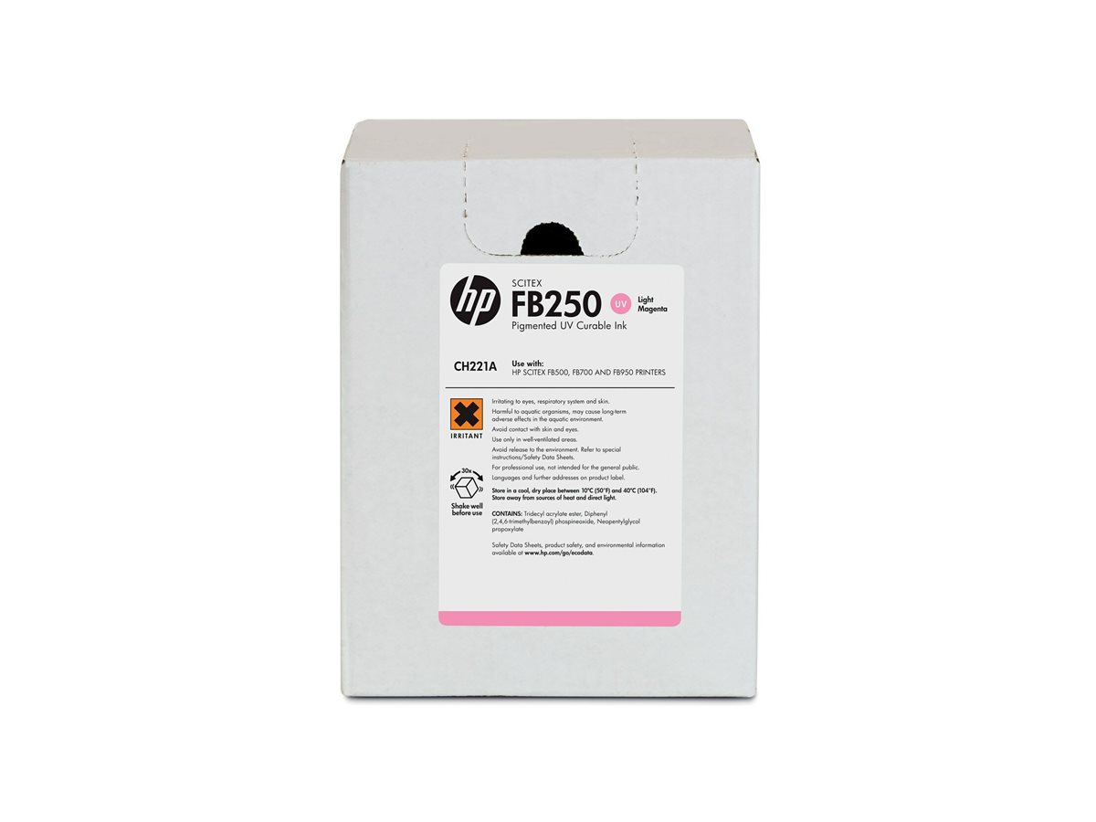 Tinta HP FB250 Magenta Claro 3L Original - Imagem 2
