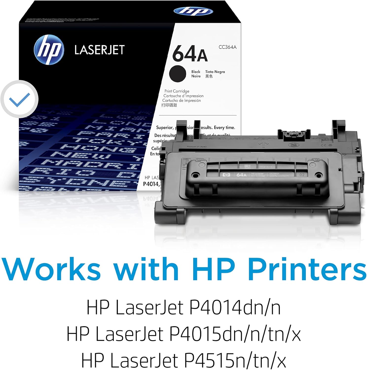 Cartucho de Toner HP 64A Preto Original - Imagem 2