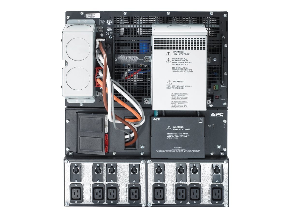 UPS APC Smart-UPS RT 15 kVA 12 kW Rack 12U Preto - Imagem 6